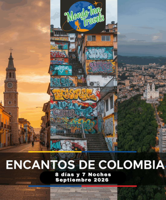 Encantos de Colombia: Bogotá, Medellín y Cartagena 2026 💛💙♥️