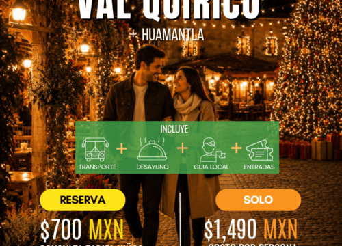 VAL'QUIRICO Y HUAMANTLA | 06 DIC 2026 🌞🎷🍷