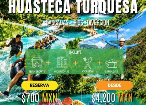 Huasteca Turquesa: Cascadas y Ríos de Ensueño | 26-28 Feb 2027 🌊💧🌿
