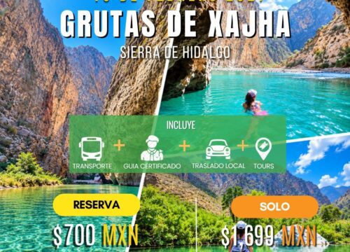 Grutas de Xajha | 13 Feb 2027 🕳️💧♨️